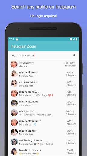 Enlarger - Profile Picture Zoom for Instagram screenshot 1