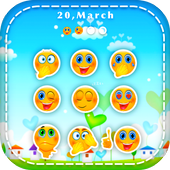 Emoji Lock Screen - Emoji password icon