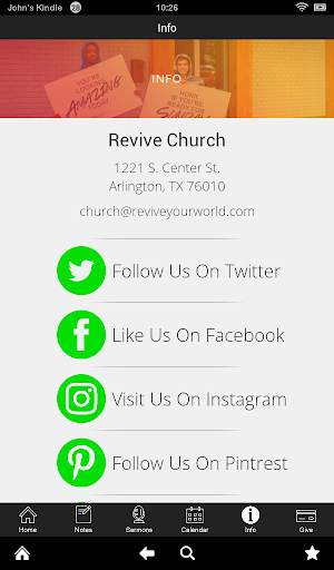 Revive Church App screenshot 9