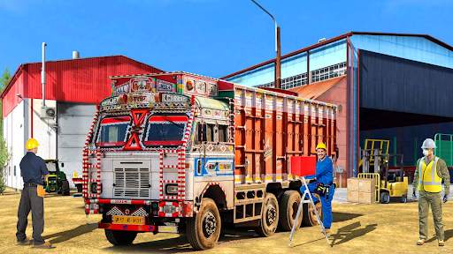 Indian Cargo Truck Simulator screenshot 12