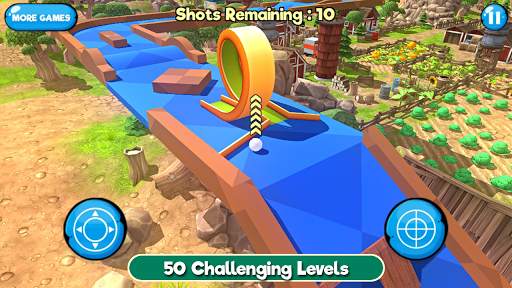 Mini Golf 3D Farm Stars Battle screenshot 1