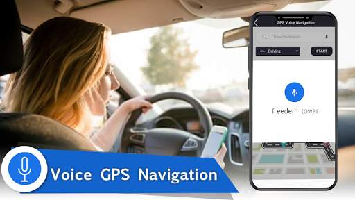 Voice GPS Navigation 2020 - Live Earth Map Parking screenshot 1