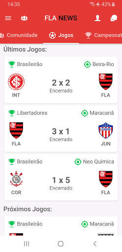 FLA NEWS - Notícias e Jogos do Flamengo Hoje screenshot 5