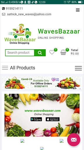 Waves Bazaar - Online shopping screenshot 3