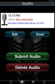 SpeakWrite Recorder screenshot 8
