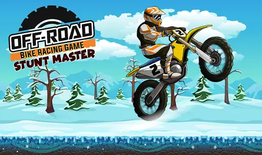 Off-Road Bike Racing Game - Tricky Stunt Master 12 تصوير الشاشة