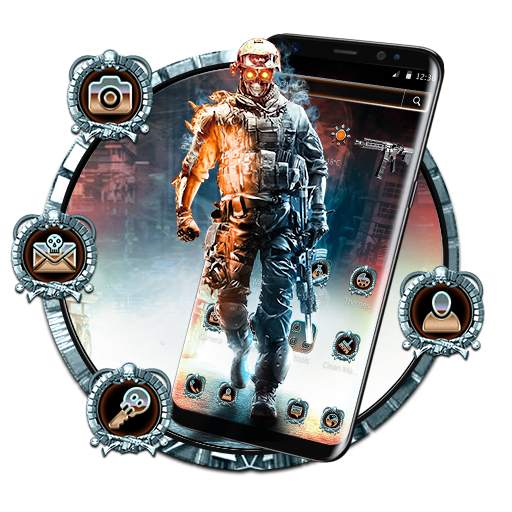 City Flame Metalic Duty Ghost Theme 1.1.2
