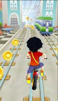 Shives Subway Run - 3D Racing Bike Adventure screenshot 1