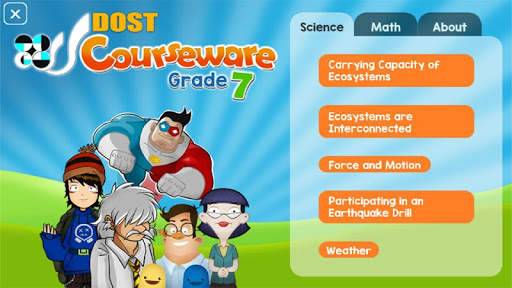 DOST Courseware Grade 7 Player screenshot 1