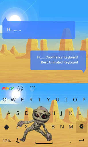 Mummy Dance Fancy Keyboard screenshot 1
