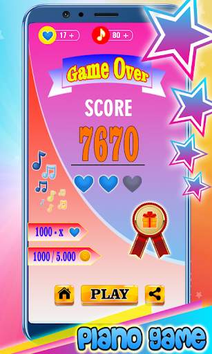 New Taylor Swift piano game screenshot 6