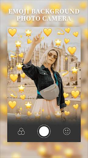Emoji Background Photo Camera screenshot 1