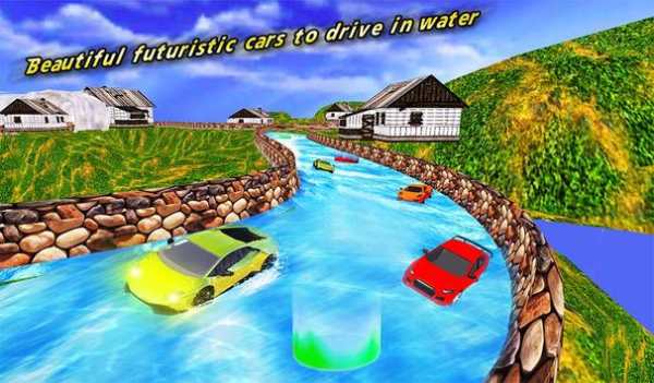 Water Slide Real Car Racing screenshot 13