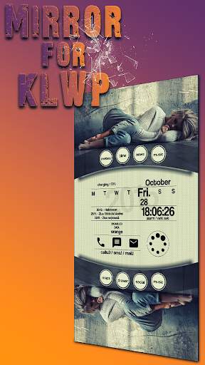 "Mirror for KLWP" screenshot 2