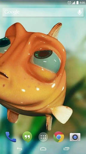 Gold Fish 3D Live Wallpaper screenshot 3