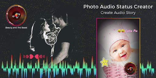 Audio Story & Status Maker App screenshot 1