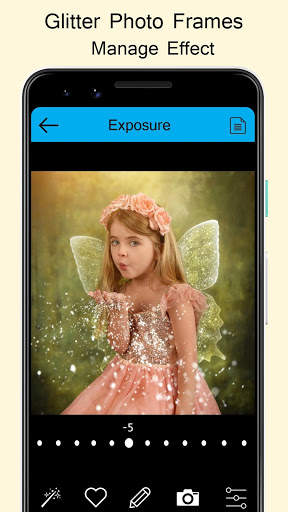 Light Photo Camera : magic crown neon color flare screenshot 2