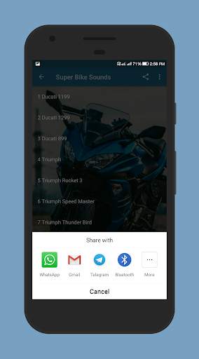 Super Bike Sounds screenshot 5