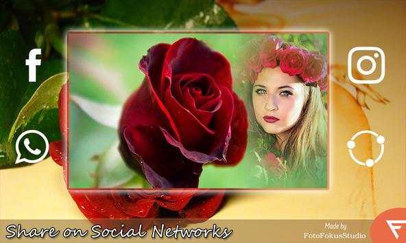 Romantic Rose Photo Frame screenshot 4