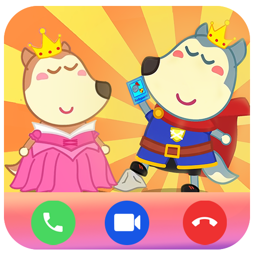 Wolfoo family fake call icon
