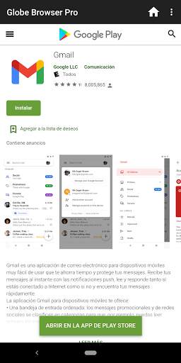 Globe Browser Pro screenshot 2
