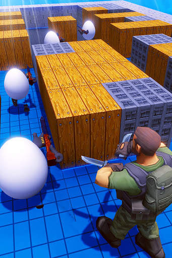 Ultimate Ninja Jail Break Assassin - Berburu Pisau screenshot 1