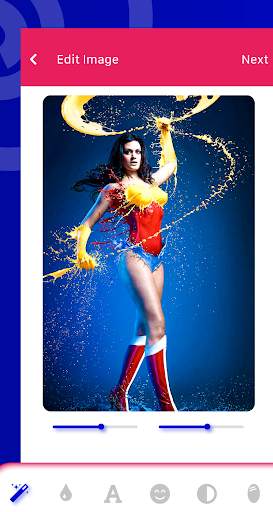 Superhero Photo Suit Editor screenshot 4