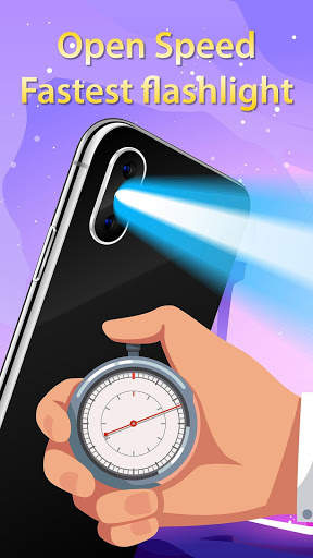 Super Flashlight - Notification & Morse screenshot 4