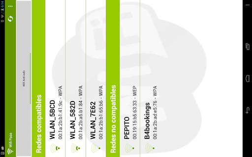 Wifi pass screenshot 1