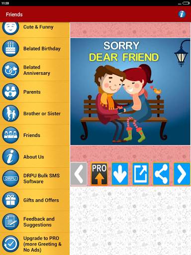 Sorry Cards & Picture Messages screenshot 10