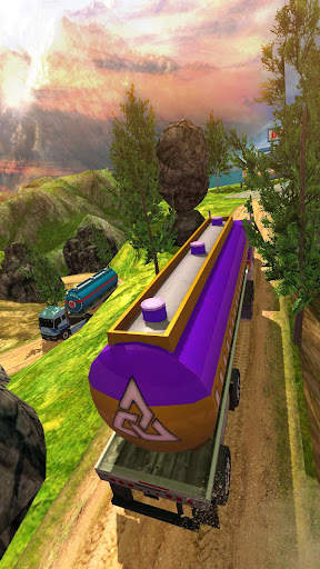 Uphill Oil Truck Simulator screenshot 11