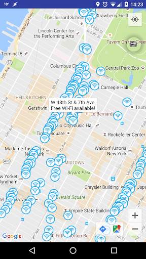 Free WiFi New York City screenshot 1