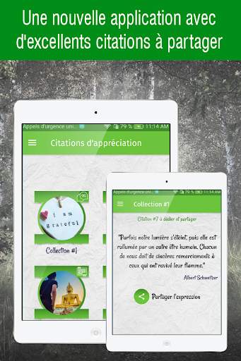 citations d'appréciation, citations et proverbes screenshot 6