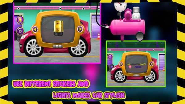 Police Car Wash Mechanic Simulator screenshot 5