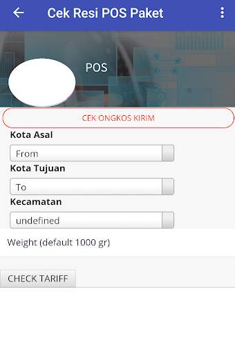 Cek Resi Paket POS screenshot 4