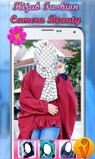 Hijab Fashion Camera Beauty screenshot 2