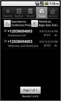 Calltrunk US screenshot 6