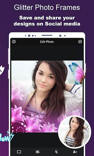 Glitter Photo Frames : Pictures Effects screenshot 8