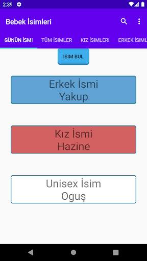 Bebek İsimleri 2021 screenshot 1