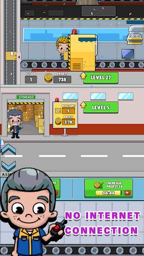 Idle Shipping Tycoon:Factory Empire Simulator screenshot 7