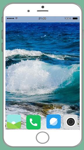 Ocean Waves Wallpaper Full HD screenshot 15