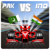 Pak vs Indien Auto Rennen Krieg: Simulator icon