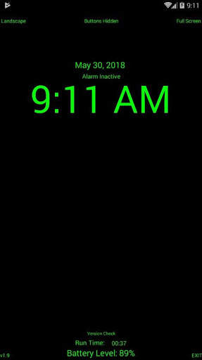 Free Night Clock ( Night Dim Clock ) screenshot 6