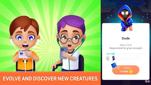 Evolusi Manusia Clicker screenshot 1
