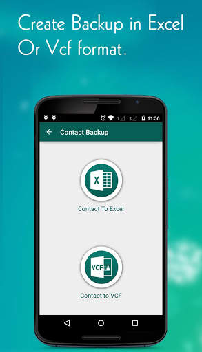Contact Backup screenshot 2