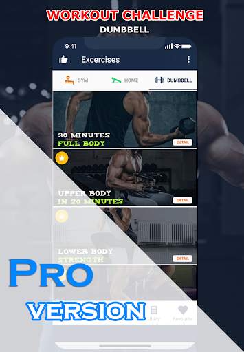 Gym Workout - Fitness & Bodybuilding, Home Workout screenshot 3
