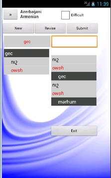 Armenian Azeri Dictionary screenshot 3