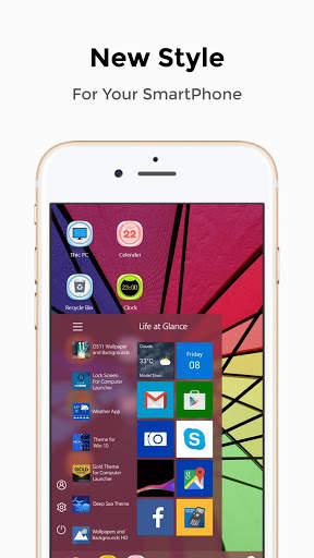 Candy Theme for Computer Launcher screenshot 2