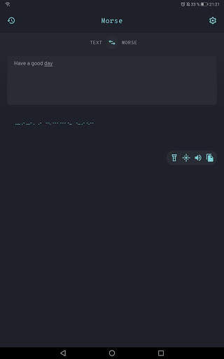 Morse screenshot 7