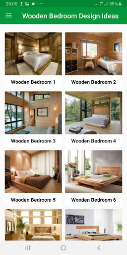 Wooden Bedroom Designs screenshot 1